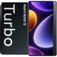 Xiaomi Redmi Note 12 Turbo 5G Black 256GB + 8GB Dual-SIM Unlocked GSM NEW