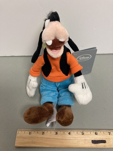 Disney Store - GOOFY - 10” Mini Bean Bag Plush - NEW with Original Tags - Picture 6 of 10