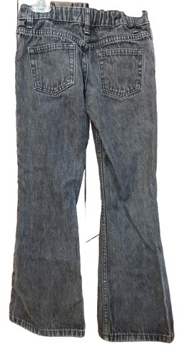 Girls Black Embroidered Jeans Size 7 Regular - Picture 2 of 2