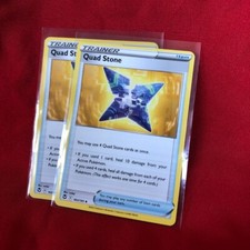 2x Quad Stone 163/195 - NM / M - Silver Tempest Sword Shield Pokemon Card
