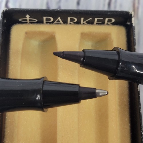 Vintage Parker Big red 2pc set 1 pen 1 marker (Non-working) - Picture 6 of 11