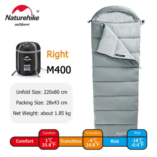 Naturehike M180 Sleeping Bag, Lightweight for Winter, Camping, Hiking, Etc - Picture 10 of 22