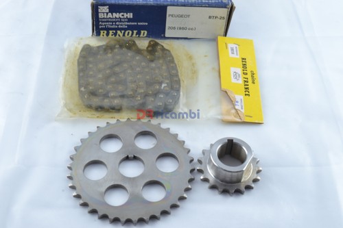 Set Chaîne Distribution Peugeot 205 950cc Chaîne 84 Maillons - RENOLD BTP-25 - Picture 1 of 3