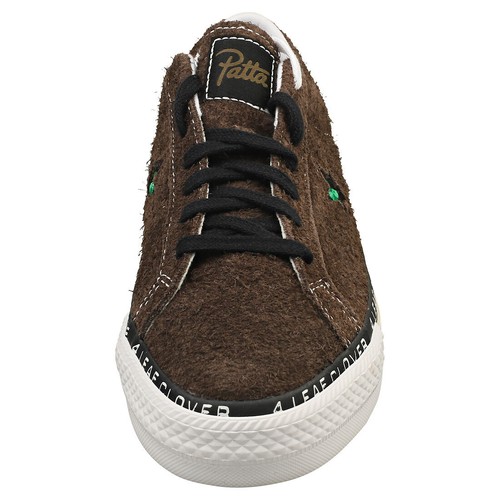 Converse One Star Pro Ox X Patta Unisex Java Olive Formatori Casuale - 43 EU - Afbeelding 3 van 8