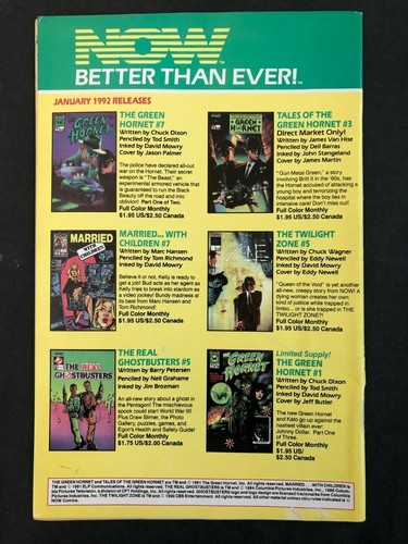 Now Comics - The Twilight Zone # 4 - Picture 2 of 2