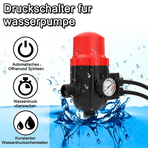Druckschalter Druckwächter Pumpensteuerung mit Kabel Tauch- Tiefbrunnenpumpen - Bild 4 von 11