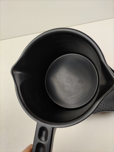 Pampered Chef 2776 Piccolo Micro Fornello Microonde Vaporiera 4 Tazze 1 Qt Nero USA - Foto 5 di 10