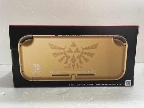 Nintendo Switch Lite Konsole Legend of Zelda Hyrule Limited Edition Gold PSL - Bild 6 von 9