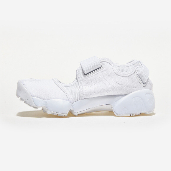 Nike Women's Air Rift Breathe Shoes Sneakers Triple White