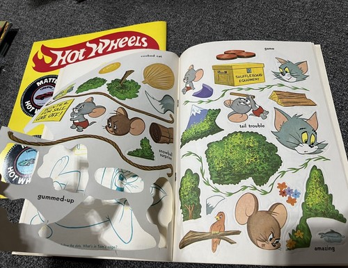 Pegatina Btg Whitman Hot Wheels Libro de Diversión Tom & Jerry Go Camping Circo Colorear - Imagen 9 de 12