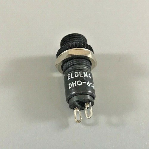ELDEMA DH060B LIGHT INDICATOR 2 SOLDER TABS PANEL MOUNT - Picture 2 of 5