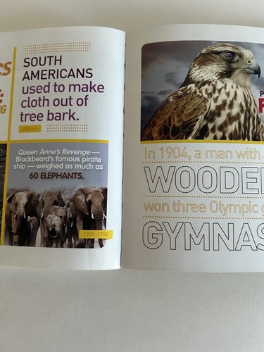 Lot Of 2 National Geographic Books, Angry Birds And Weird But True - Picture 8 of 9