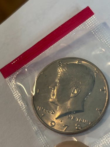 1978 D Kennedy Half Dollar ~ Choice Uncirculated in Original Mint Cello