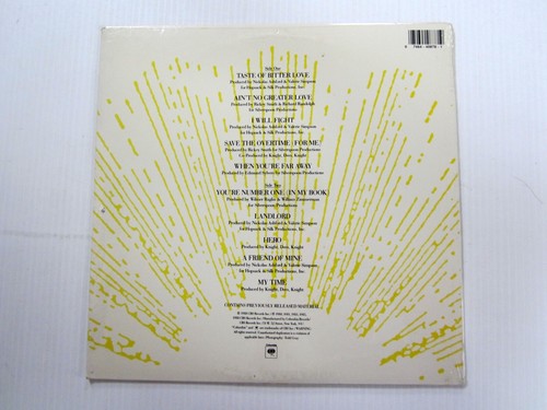 GLADYS KNIGHT The Pips the Best Of Columbia Years LP SEALED 1988 Ac 295 - Picture 2 of 3