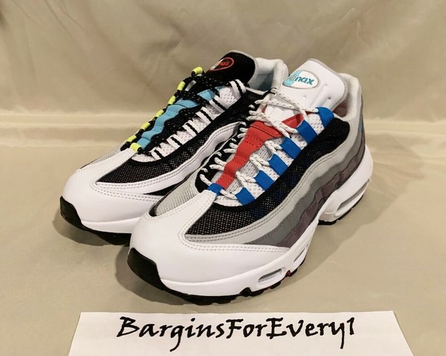 New Nike Air Max 95 QS 'Greedy 2020' - Size 10 - Black/Multi-Color - CJ0589-001 | eBay