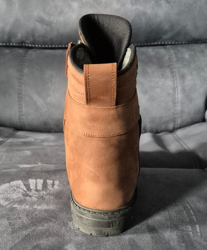 DAYTONA AC CLASSICS GTX GORE-TEX SHORT MOTORCYCLE BOOTS IN BROWN SIZE EU42 UK8 - Picture 3 of 18