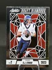 2024 Panini Absolute Football CJ Stroud Draft Diamonds