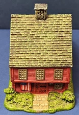 Red Saltbox – 28010203 – Town Hall Collectibles – 1998
