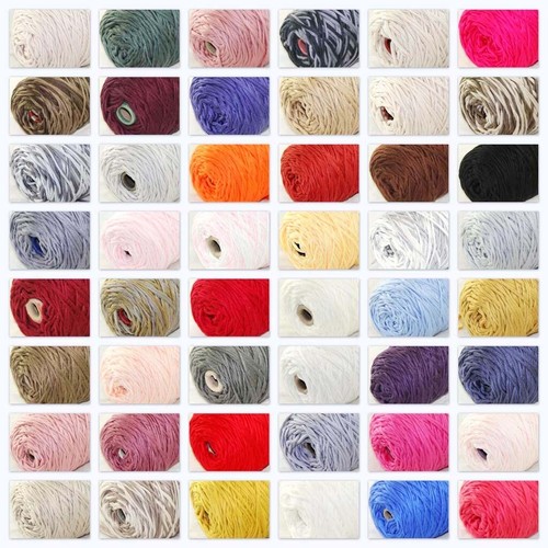 Sale 400g Cone Soft Cotton Chunky Super Bulky Hand Wrap Shawl Knitting Yarn - Picture 4 of 63
