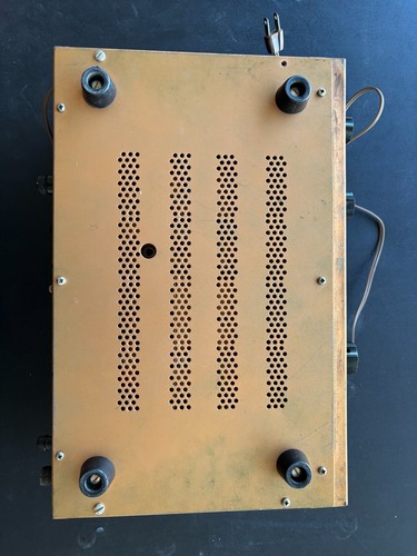EICO Amateur Transmitter 720 Tube Ham Radio For Parts May Work Powers Up - Photo 9/16