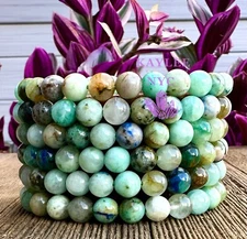 Wholesale 6 Pcs Natural Fynchenite 8mm 7.5” Crystal Healing Stretch Bracelet