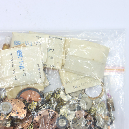 Bulk Assorted Felsa Cal. 1560 Swiss Watch Parts For Restoration or Projects - Picture 6 of 9