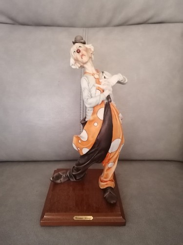 SELTENER GIUSEPPE ARMANI CLOWN MIT TRAURIGER STATUE IN OVP IN REINSTEM ZUSTAND - Bild 15 von 20