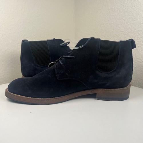 Mark Nason Los Angeles Eastwood Savoy Chukka Stiefeletten dunkelblau Wildleder Größe 11 - Bild 4 von 8