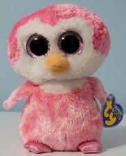 Ty Beanie Boo 6" CHILLZ the PINK Penguin Plush Exclusive Stuffed Animal NWT