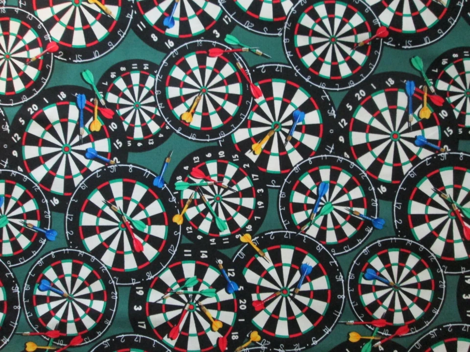 BARAJA DE CARTAS DE RULETA TRAGAMONEDAS FICHAS PÓKER VEGAS JUEGOS TELA DE ALGODÓN FQ Foto 4 de 4