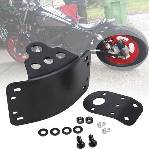 Motorcycle Curved Vertical Side Mount License Plate Holder Bracket Fit For Motor - Picture 11 of 11