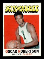 1971-72 Topps #1 Oscar Robertson (HOF) VG-EX Basketball Card