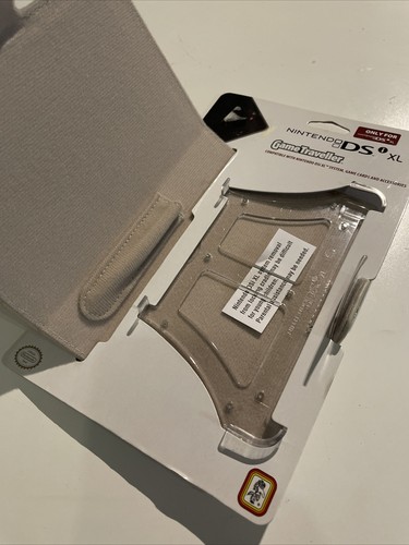 NEU NEW Offizielle Ledertasche Cremeweiß Beige Nintendo DSI XL - Bild 3 von 6