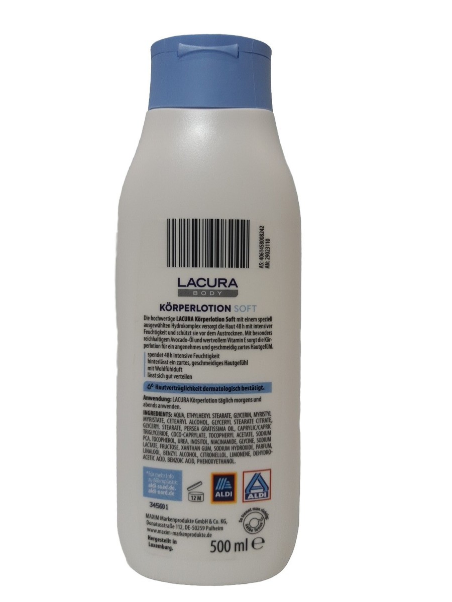 LACURA BODY Reichhaltige Körperlotion (4X500ml) für normale Haut