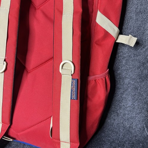 Jansport Javelina Unisex Backpack Laptop Bag Hiking Pack Red JS0A2T31