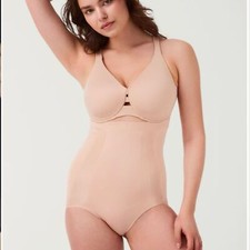 SPANX Sculpt Oncore High Waisted Brief In Soft Nude Womens Size 2X