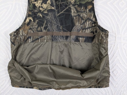 Northwest Territory Hunting Vest w Game Bag Pouch Camouflage Men’s XL Mossy Oak - Picture 15 of 16