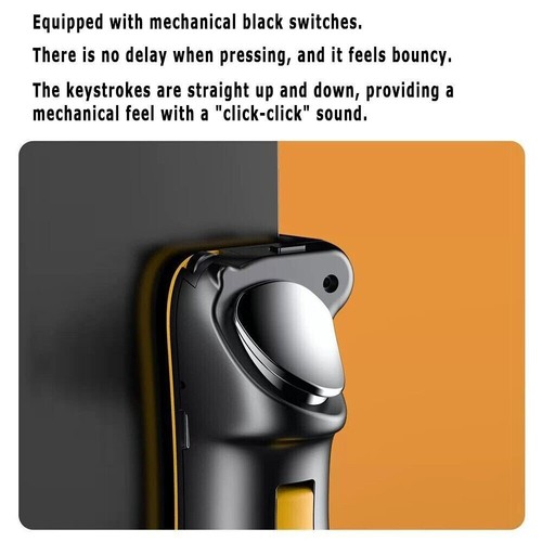 Pair of Tablet PC Four Fingers Game Joystick Shooting Gamepad for Android/iOS - Picture 4 of 8