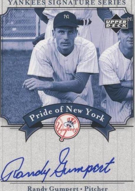 2003 Upper Deck Yankees Signature Series - Randy Gumpert #PN-RG - 1 of 1