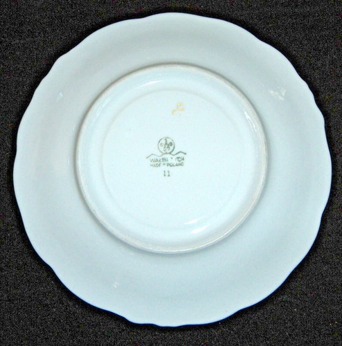 Vintage WALBRZYCH Poland "WLB3" Ornate Heavy Gold Scrolls w/ Black Dinnerware - Picture 61 of 106