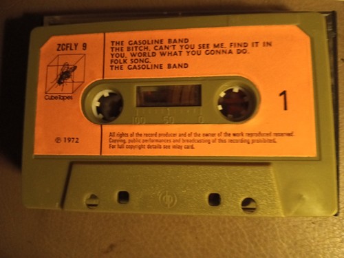 The Gasoline Band Cassette ZCZFLY 9 Bob Harris Liner Notes Not Listed In Discogs - Picture 6 of 6
