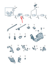 AUDI A6 C8 Lambda Oxygen Sensor 4G0906265 NEW GENUINE