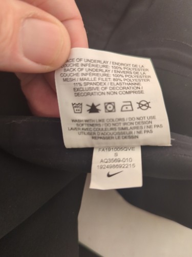 Nike Alabama Hypershield Hyperadapt Jacket Women's Sz S Black AQ3569-010 NWOT - Picture 12 of 12