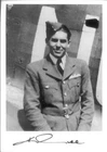 STTF33 WWII WW2 RAF Battle of Britain LEE DFC pilot signed photo