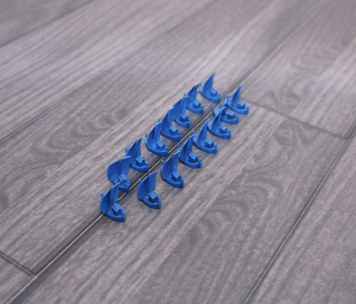 Catan 3D Expansión Gente de Mar | 15 Piezas de Barco Azul Antiguo, Barcos Miniatura - Imagen 5 de 6