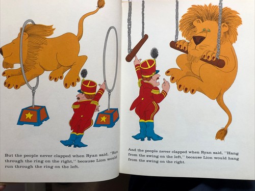 Left and Right with Lion and Ryan by Robert Littell 1969 Children’s Book, 1st Ed - Picture 7 of 7
