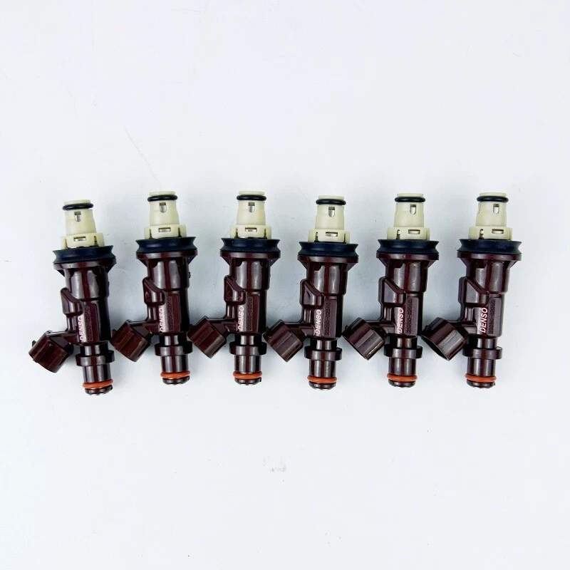 Set of 6 Fits for Toyota 4Runner Tundra Tacoma 3.4L Fuel Injector 23209-62040 Foto 3 de 4
