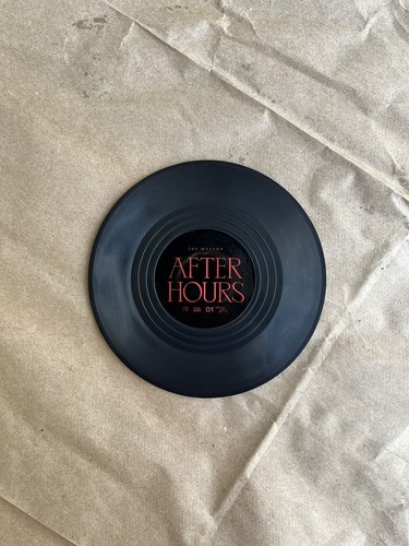hip hop vinyl record drink coasters, Kanye, Kendrick Lamar, Playboy Carti,weeknd - Picture 5 of 6