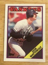 Don Mattingly Base/Inserts - You Pick - $1.50 or 2 Card Minimum