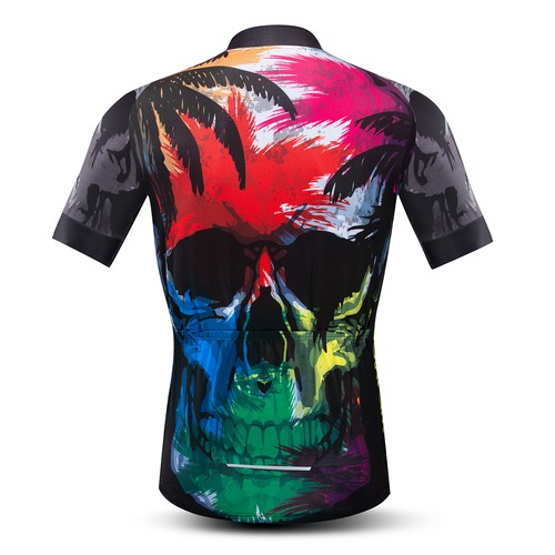 Hombres Ciclismo Jersey Bicicleta Camiseta Bicicleta Equipo Ropa Bicicleta Camisa Corta - Imagen 3 de 16